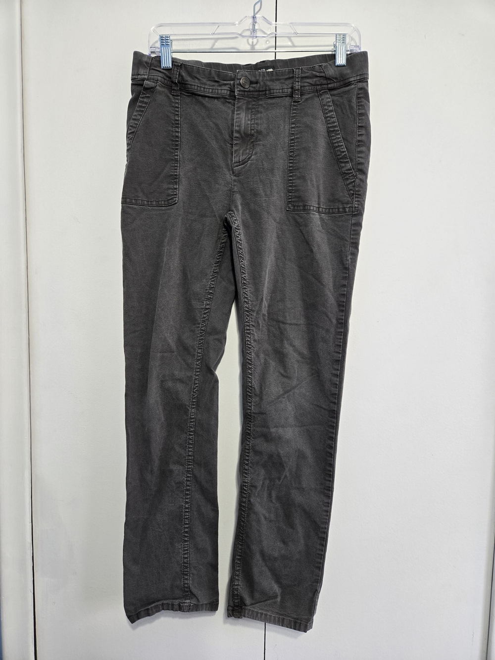 Toad&Co Gray Organic Cotton Tencel‎ Pants Women's Size 10